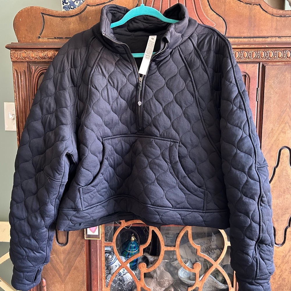 Lululemon Scuba Oversized Halfzip Pullover XL/XXL Black